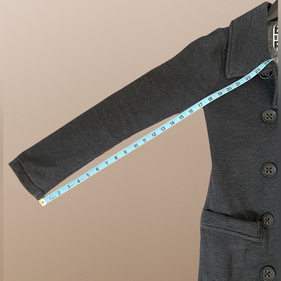 Billabong | Grey Button-Down Trench Coat - Picture 6 of 11